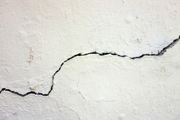 Mur fissuré