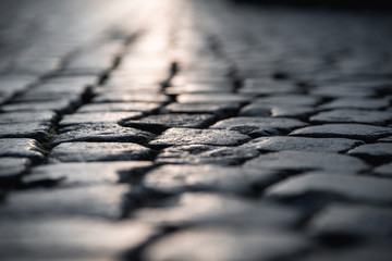 Cobblestone Path Closeup