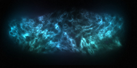 Fototapeta na wymiar blue nebula