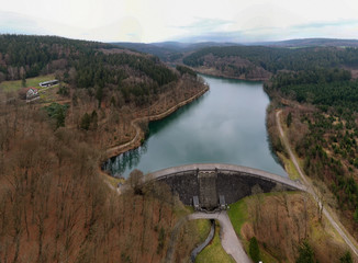 Jubachtalsperre bei Kierspe im Sauerland