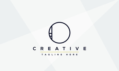 Creative abstract letter O logo design template. OO icon initial based monogram and symbol in vector.