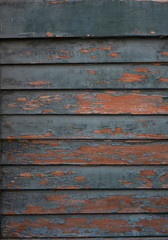 Texture of wooden old painted shutters
