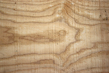 Ash tree sawn timber plank