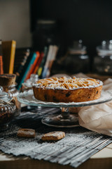 food, dessert, apple, cake, pastry, pie, fruit, sweet, homemade, delicious, background, crust, baked, tart, slice, fresh, piece, bakery, autumn, cinnamon, american, closeup, dish, sugar, thanksgiving,
