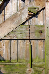 Ruine, Tor, Bauernhaus