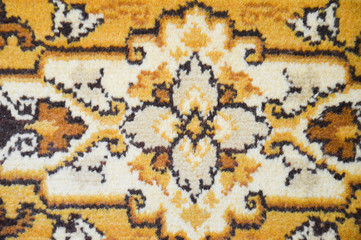 texture of an old floor carpet.