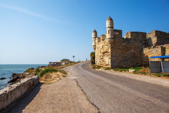 The medieval fortress of Enikale. Kerch. Crimea