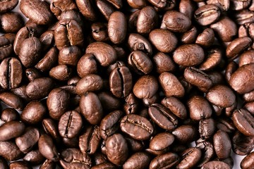  brown Arabica coffee beans