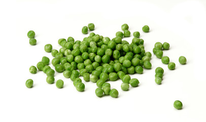 Peas - Isolated on White Background