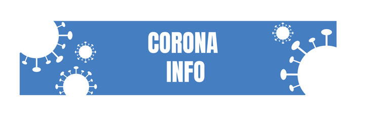 Corona Info Header für Web, Briefkopf etc. • 1920 x 450