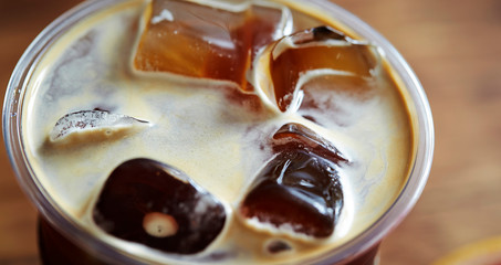 Iced coffee