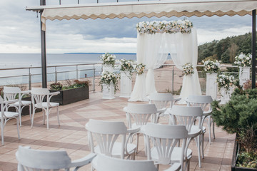 table and chairs on balcony