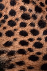 black dot on the cheetah  