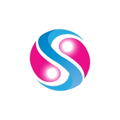 Globe S letter logo