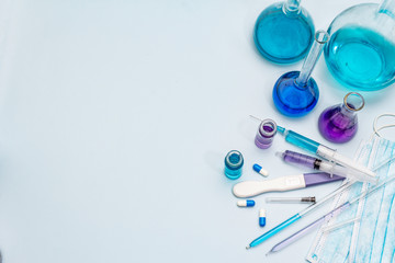 Laboratory studies of coronavirus. Worldwide pandemic COVID-19, 2019-nCoV, SARS-CoV-2