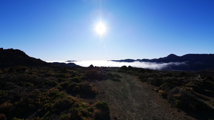 Teneriffa, Spanien: Sonnenaufgang im Teide Nationalpark