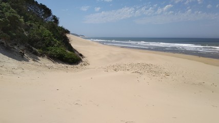 Sand Küste Sanddünen Südafrika Meer Strand