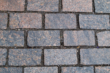 street paving slabs for background