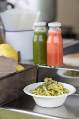 jugos verdes comida saludable vegetal