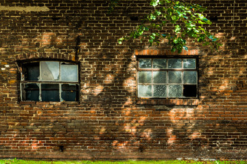 Fenster, Bauernhaus, Bauernhof, Ruine, Gemäuer