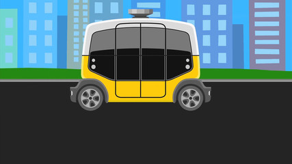 Autonomous bus city luxury car,low roader,street racer