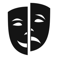 NAME icon. Simple illustration of personality disorder vector icon for web design isolated on white background