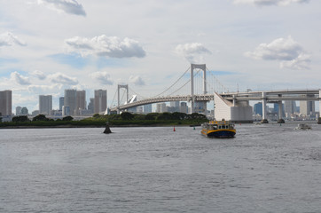 Vista panorámica de la isla Obadiba en Japón