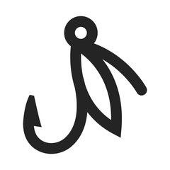 Outline Icon - Fishing lure