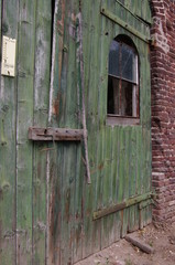 Bauernhaus, Tor, Scheune, Gemäuer, 