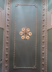ceiling; chandelier; antique; decorative