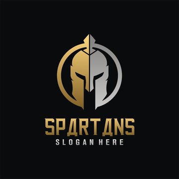 spartans logo vector design graphic