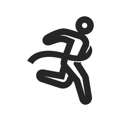 Outline Icon - Finish line