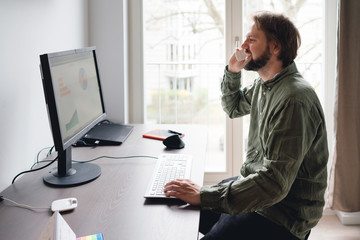 Telearbeit telefonieren