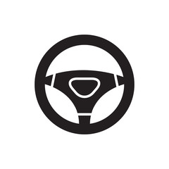 wheel icon in trendy flat design