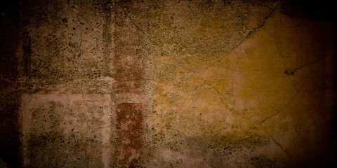 Repetition of abstract wall texture patterns