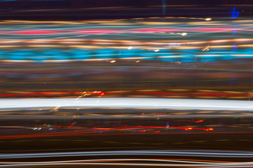 Smugi nocnego miasta © Tomasz