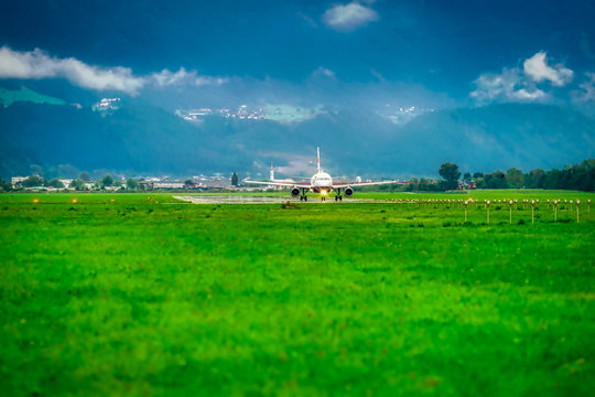 Airport Innsbruck Austria