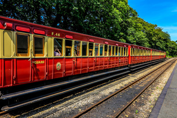 Obraz premium Isle of Man Tourist Destination in the British Isles 