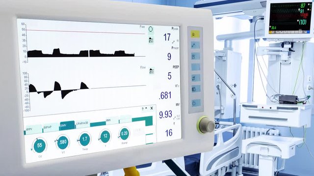 Mechanical Lung ventilation in intensive care unit