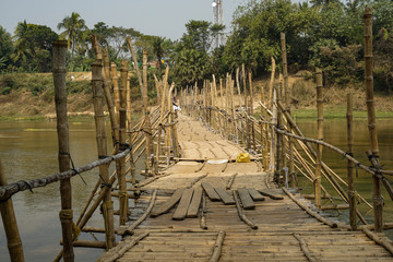 old times bamboo bridge