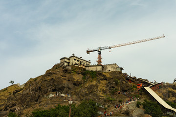 temple on top of the mountain