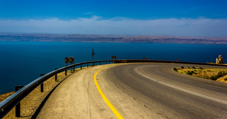 Dead Sea Jordan the lowest place on Earth 