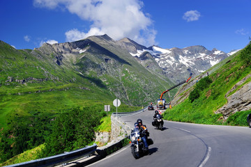 Grossglockner high Alpine road in Austria, Europe