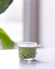 matcha bubble tea