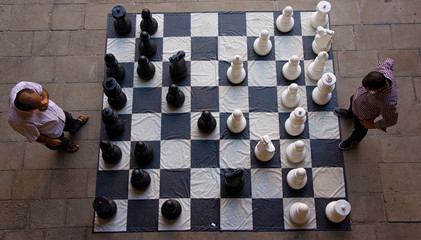 Gra w szachy © Tomasz