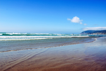 West Coast Sea Blue Sky 