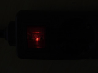 Schalter in dunkel 