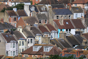 Dächer in englischer Kleinstadt