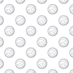 volleyball balloons sport equipment pattern