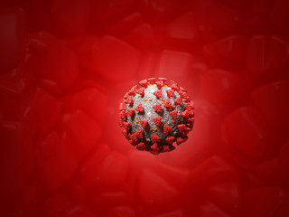 Covid-19 Coronavirus cell pandemic virus